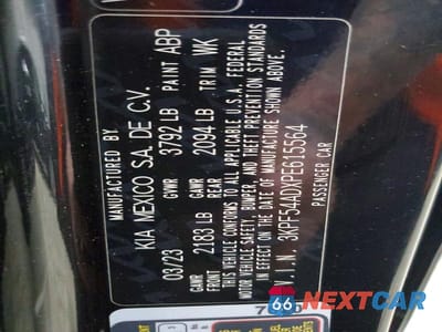 Zdjęcie 13 z 13 samochodu: 2023 KIA FORTE GT LINE VIN:3KPF54ADXPE615564 - miniatura