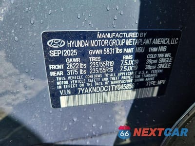 Zdjęcie 13 z 13 samochodu: 2026 HYUNDAI IONIQ 5 SEL VIN:7YAKNDDC1TY045856 - miniatura