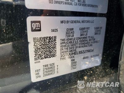 Zdjęcie 12 z 12 samochodu: 2025 GMC SIERRA K1500 DENALI ULTIMATE VIN:1GTUUHEL5SZ276616 - miniatura