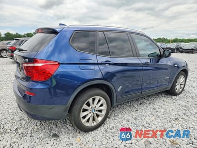 Trzecie zdjęcie samochodu z tyłu: 2013 BMW X3 XDRIVE28I VIN:5UXWX9C5XD0A11970 - miniatura