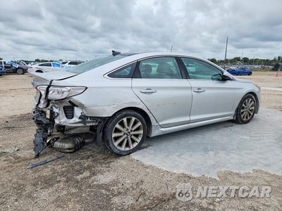Trzecie zdjęcie samochodu z tyłu: 2016 HYUNDAI SONATA LIMITED VIN:5NPE34AF3GH405385 - miniatura