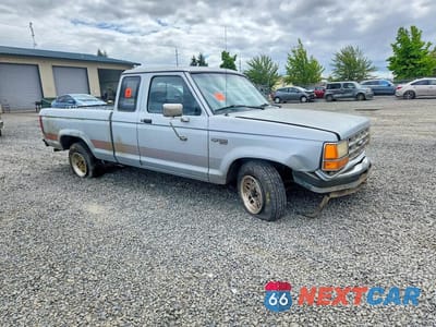Czwarte zdjęcie samochodu z boku: 1991 FORD RANGER SUPER CAB VIN:1FTCR14U1MPA46777 - miniatura