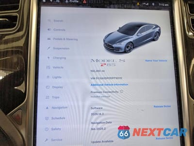 Zdjęcie 9 z 12 samochodu: 2013 TESLA MODEL S VIN:5YJSA1DP0DFP16312 - miniatura