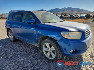 Czwarte zdjęcie samochodu z boku: 2008 TOYOTA HIGHLANDER LIMITED VIN:JTEES42A382018923 - miniatura