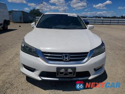 Piąte zdjęcie samochodu w środku: 2014 HONDA ACCORD EXL VIN:1HGCR3F80EA004716 - miniatura