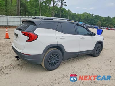 Trzecie zdjęcie samochodu z tyłu: 2018 GMC TERRAIN SLE VIN:3GKALNEU1JL168808 - miniatura