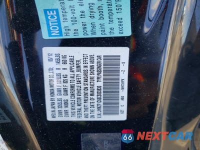Zdjęcie 13 z 13 samochodu: 2012 HONDA CR-Z EX VIN:JHMZF1C66CS003830 - miniatura