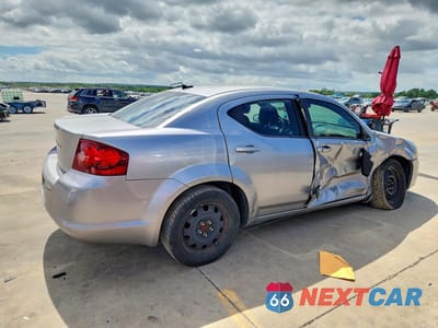 Trzecie zdjęcie samochodu z tyłu: 2013 DODGE AVENGER SE VIN:1C3CDZABXDN756485 - miniatura