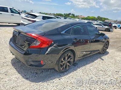 Trzecie zdjęcie samochodu z tyłu: 2019 HONDA CIVIC SPORT VIN:19XFC2F82KE045333 - miniatura