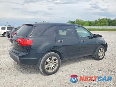 Trzecie zdjęcie samochodu z tyłu: 2009 ACURA MDX VIN:2HNYD28209H522798 - miniatura