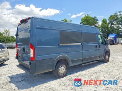 Trzecie zdjęcie samochodu z tyłu: 2019 RAM PROMASTER 3500 DELIVERY VAN VIN:3C6URVJG2KE542282 - miniatura