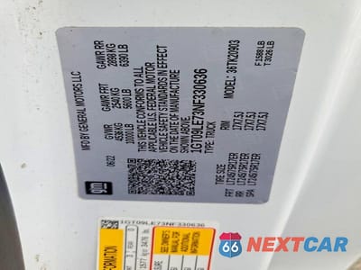 Zdjęcie 12 z 12 samochodu: 2022 GMC SIERRA K2500 HEAVY DUTY VIN:1GT09LE73NF330636 - miniatura
