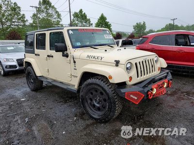 Czwarte zdjęcie samochodu z boku: 2011 JEEP WRANGLER UNLIMITED SAHARA VIN:1J4HA5H15BL627167 - miniatura
