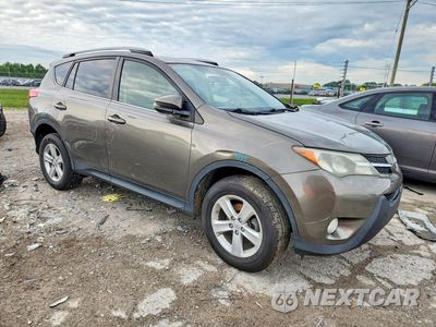 Czwarte zdjęcie samochodu z boku: 2013 TOYOTA RAV4 XLE VIN:JTMRFREV0D5014181 - miniatura