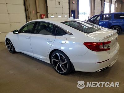 Drugie zdjęcie samochodu z przodu: 2018 HONDA ACCORD SPORT VIN:1HGCV1F36JA262673 - miniatura