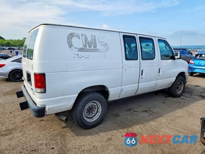 Trzecie zdjęcie samochodu z tyłu: 2013 FORD ECONOLINE E250 VAN VIN:1FTNE2EW4DDA79963 - miniatura