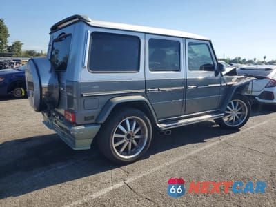 Trzecie zdjęcie samochodu z tyłu: 2002 MERCEDES-BENZ G 500 BRABUS VIN:WDCYR49E62X128102 - miniatura