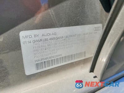 Zdjęcie 12 z 12 samochodu: 2014 AUDI A4 PREMIUM PLUS VIN:WAUFFAFL5EN028965 - miniatura