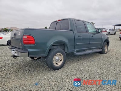 Trzecie zdjęcie samochodu z tyłu: 2001 FORD F150 SUPERCREW VIN:1FTRW08LX1KF90542 - miniatura
