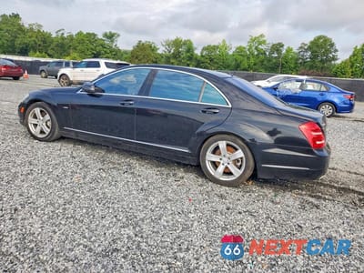 Drugie zdjęcie samochodu z przodu: 2012 MERCEDES-BENZ S 550 VIN:WDDNG7DBXCA432069 - miniatura