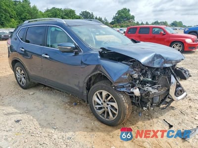 Czwarte zdjęcie samochodu z boku: 2014 NISSAN ROGUE SL VIN:5N1AT2MV3EC839767 - miniatura
