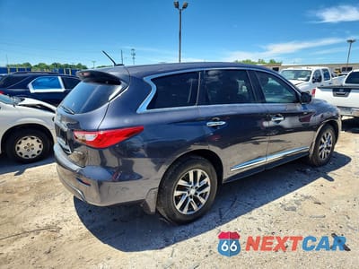 Trzecie zdjęcie samochodu z tyłu: 2014 INFINITI QX60 BASE VIN:5N1AL0MM6EC529558 - miniatura