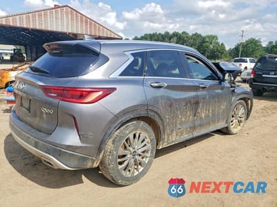 Trzecie zdjęcie samochodu z tyłu: 2024 INFINITI QX50 LUXE VIN:3PCAJ5BB2RF107126 - miniatura