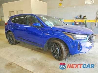 Czwarte zdjęcie samochodu z boku: 2024 ACURA RDX A-SPEC VIN:5J8TC2H6XRL030323 - miniatura