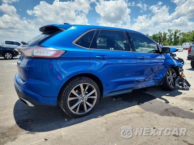 Trzecie zdjęcie samochodu z tyłu: 2018 FORD EDGE SPORT VIN:2FMPK4AP7JBC18654 - miniatura