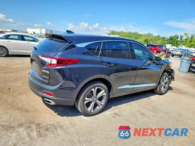 Trzecie zdjęcie samochodu z tyłu: 2024 ACURA RDX ADVANCE VIN:5J8TC2H74RL011209 - miniatura
