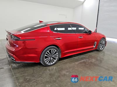 Trzecie zdjęcie samochodu z tyłu: 2019 KIA STINGER BASE VIN:KNAE15LA2K6046124 - miniatura