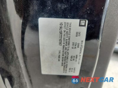 Zdjęcie 12 z 12 samochodu: 2007 CHEVROLET COBALT LT VIN:1G1AL15F777167867 - miniatura