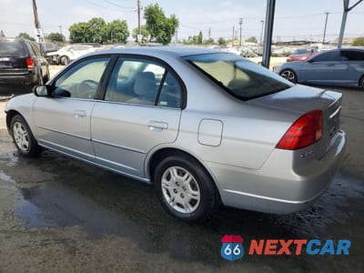 Drugie zdjęcie samochodu z przodu: 2002 HONDA CIVIC LX VIN:2HGES16502H527450 - miniatura