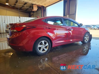 Trzecie zdjęcie samochodu z tyłu: 2014 HYUNDAI ELANTRA SE VIN:5NPDH4AE8EH535471 - miniatura