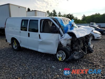 Czwarte zdjęcie samochodu z boku: 2017 CHEVROLET EXPRESS G2500 VIN:1GCWGAFF7H1192093 - miniatura