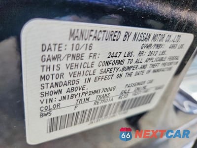 Zdjęcie 13 z 13 samochodu: 2017 INFINITI Q70L 3.7 VIN:JN1BY1PP2HM170040 - miniatura