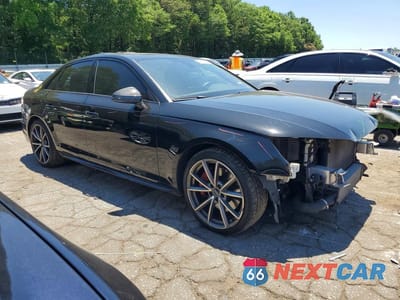 Czwarte zdjęcie samochodu z boku: 2018 AUDI A4 PREMIUM PLUS VIN:WAUENAF41JA151123 - miniatura