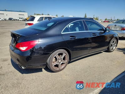 Trzecie zdjęcie samochodu z tyłu: 2014 MERCEDES-BENZ CLA 250 VIN:WDDSJ4EBXEN054316 - miniatura