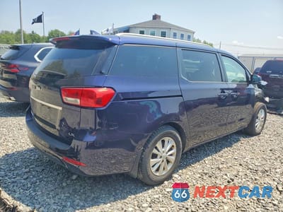 Trzecie zdjęcie samochodu z tyłu: 2018 KIA SEDONA LX VIN:KNDMB5C10J6364138 - miniatura
