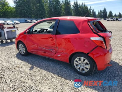 Drugie zdjęcie samochodu z przodu: 2014 TOYOTA YARIS 3-DOOR LE VIN:JTDJTUD3XED584625 - miniatura