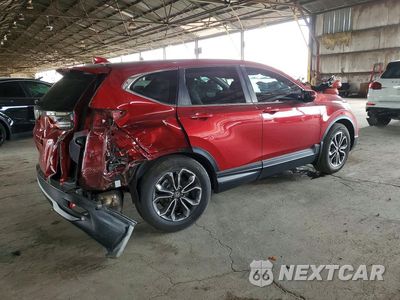 Trzecie zdjęcie samochodu z tyłu: 2022 HONDA CR-V EX VIN:7FARW1H57NE017662 - miniatura