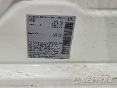 Zdjęcie 13 z 13 samochodu: 2025 NISSAN ALTIMA S VIN:1N4BL4BV2SN342982 - miniatura