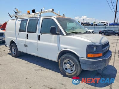 Czwarte zdjęcie samochodu z boku: 2007 CHEVROLET EXPRESS G2500 VIN:1GCGG25V271223770 - miniatura