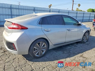 Trzecie zdjęcie samochodu z tyłu: 2018 HYUNDAI IONIQ LIMITED VIN:KMHC05LC9JU073812 - miniatura