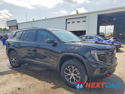 Czwarte zdjęcie samochodu z boku: 2025 GMC ACADIA AT4 VIN:1GKENPRSXSJ229839 - miniatura