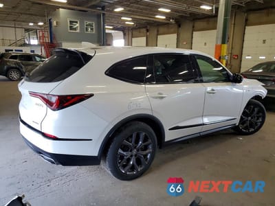 Trzecie zdjęcie samochodu z tyłu: 2024 ACURA MDX A-SPEC VIN:5J8YE1H05RL003214 - miniatura