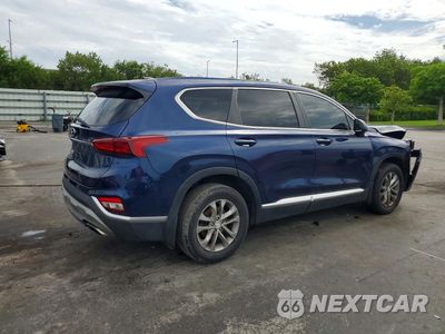 Trzecie zdjęcie samochodu z tyłu: 2020 HYUNDAI SANTA FE SE VIN:5NMS23AD6LH182832 - miniatura