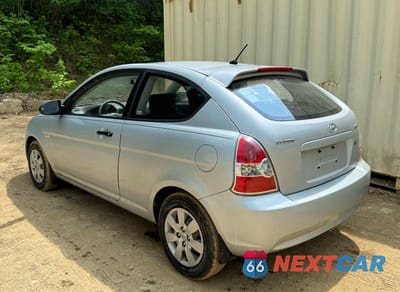 Trzecie zdjęcie samochodu z tyłu: 2008 HYUNDAI ACCENT GS VIN:KMHCM36C48U060075 - miniatura