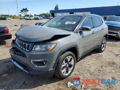 2020 JEEP COMPASS LIMITED 3C4NJDCB4LT128207 - główne zdjęcie licytacji z USA - miniatura