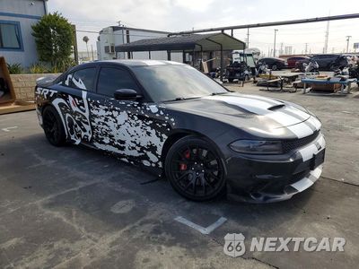 Czwarte zdjęcie samochodu z boku: 2017 DODGE CHARGER SRT HELLCAT VIN:2C3CDXL90HH509778 - miniatura